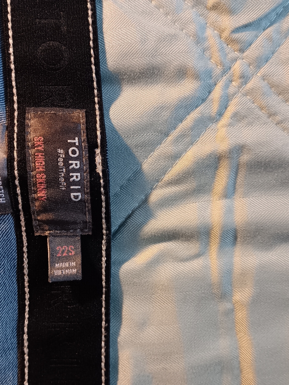 Torrid Skinny Jeans in Light Blue